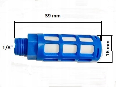 TŁUMIK HAŁASU PNEUMATYCZNY 1/8" GZ TWORZYWO Marka inny