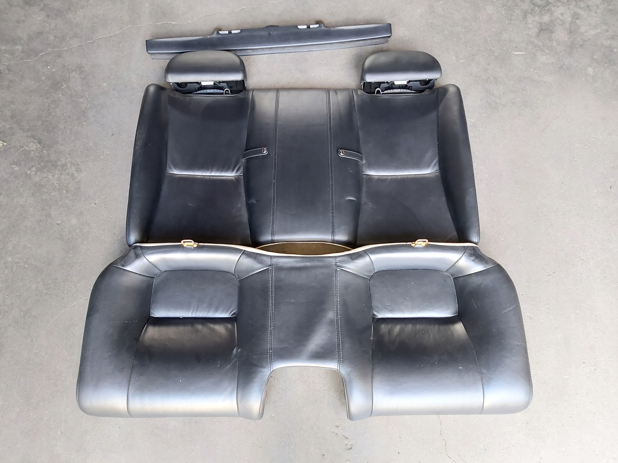Sitz heck hinten schwarze LEXUS SC II