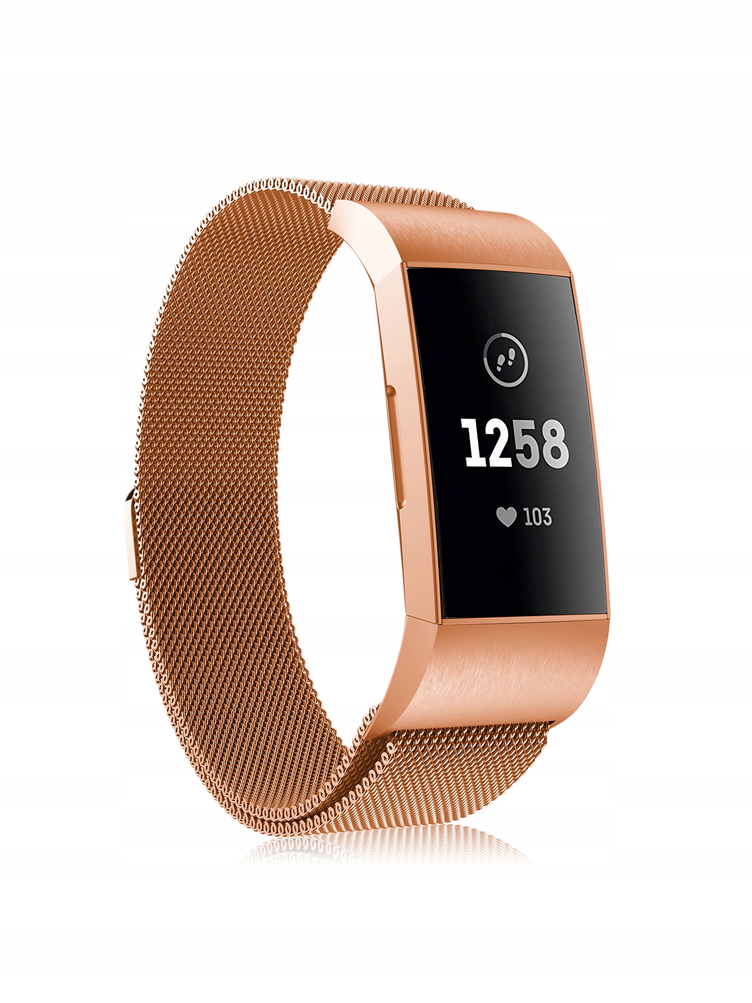 

Pasek Bransoleta Opaska Fitbit Charge 3 Rose Gold