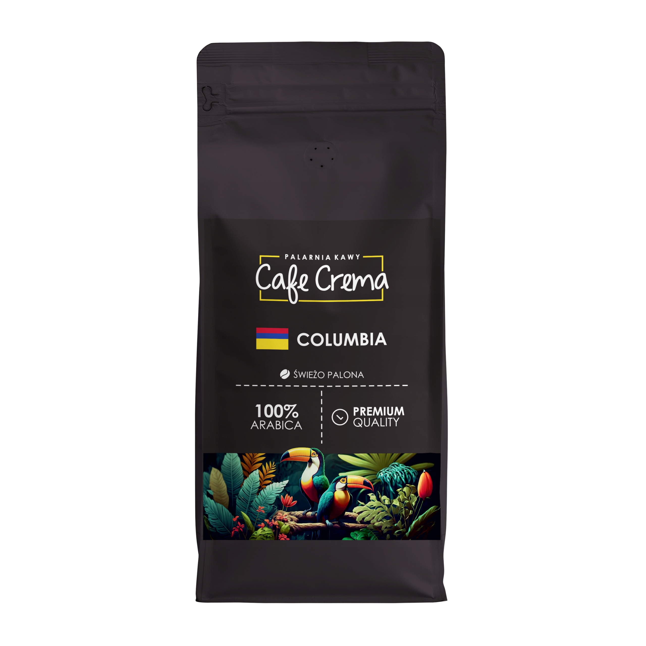 Levně Káva Zrnková Čerstvě Pražená Kolumbie 1kg Arabica