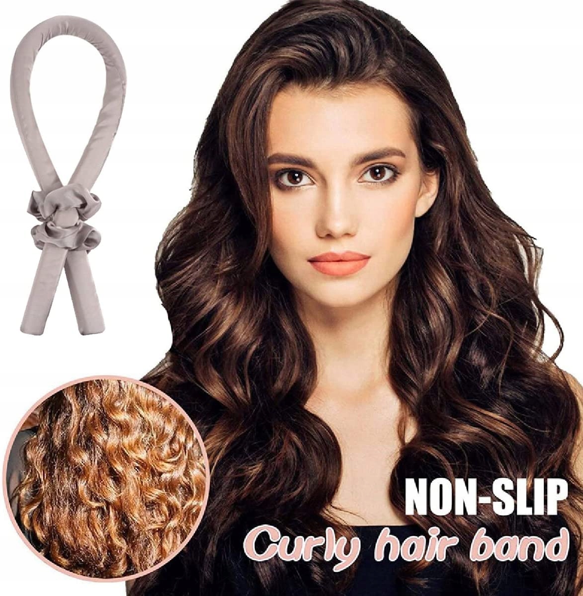 Bez ciepa opaska do loków z spinkami do wosów i Stan opakowania oryginalne