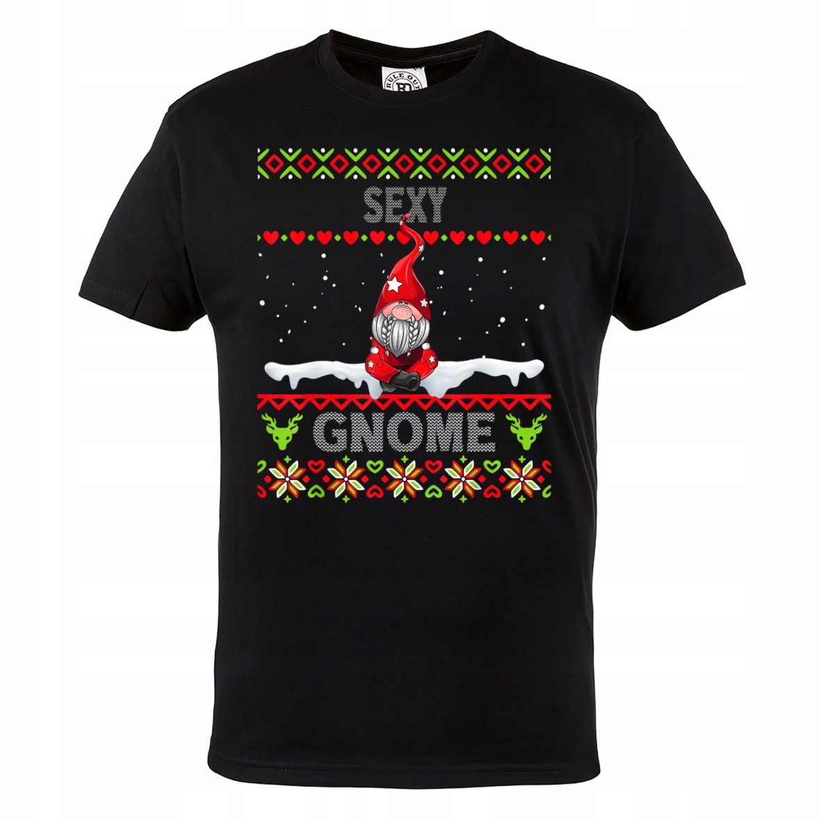 

Koszulka Świąteczna Sexy Gnome Pomocnik Mikołaja