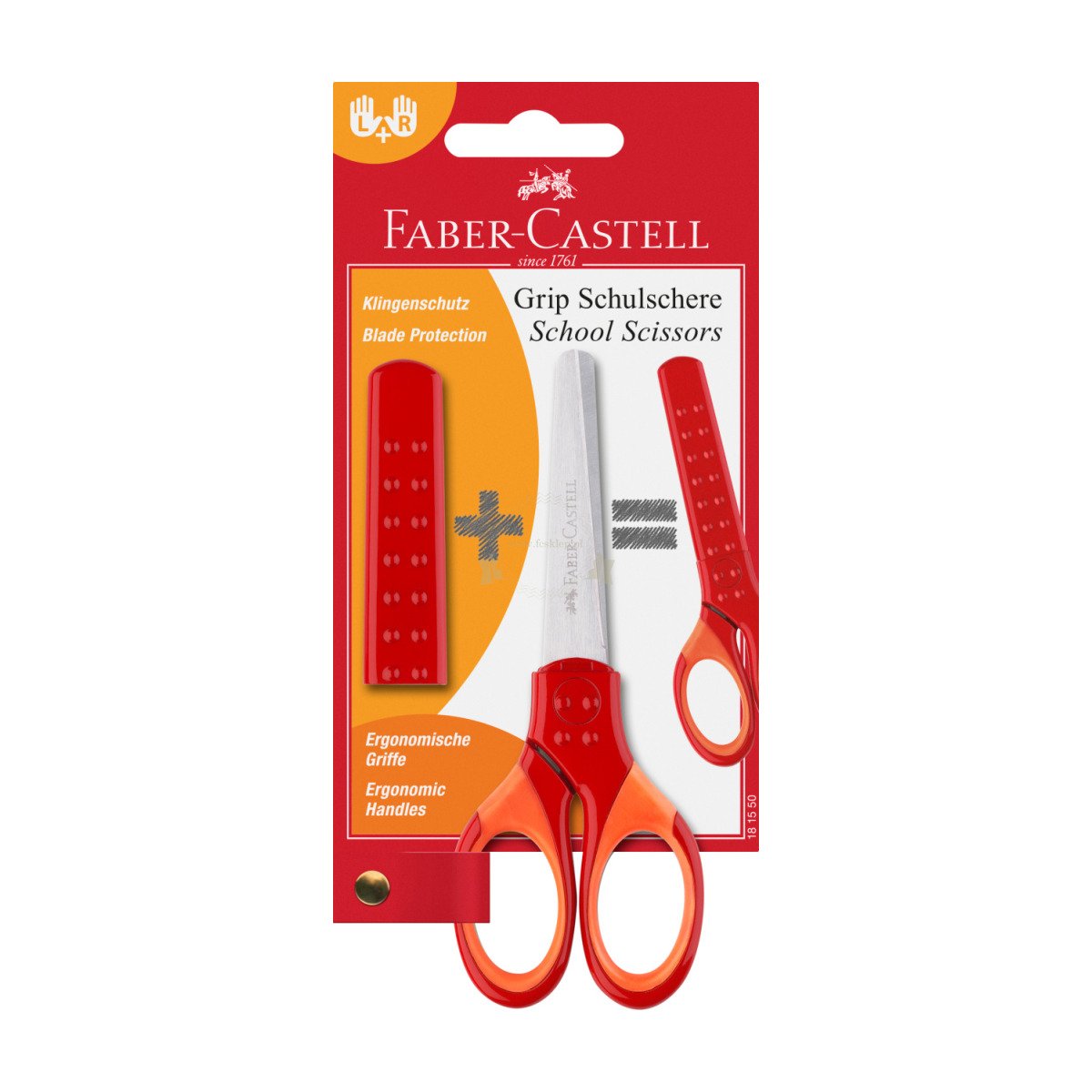 

Nożyczki Dla Dzieci Z Osłoną Faber Castell