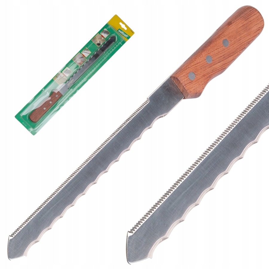 WOLFCRAFT NÓŻ DO IZOLACJI WEŁNY STYROPIANU 275mm