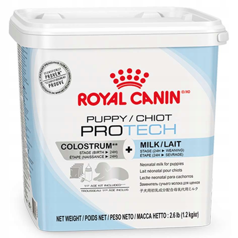 Royal Canin Puppy Pro Tech 1,2 kg mleko dla noworodków i szczeniąt, siara