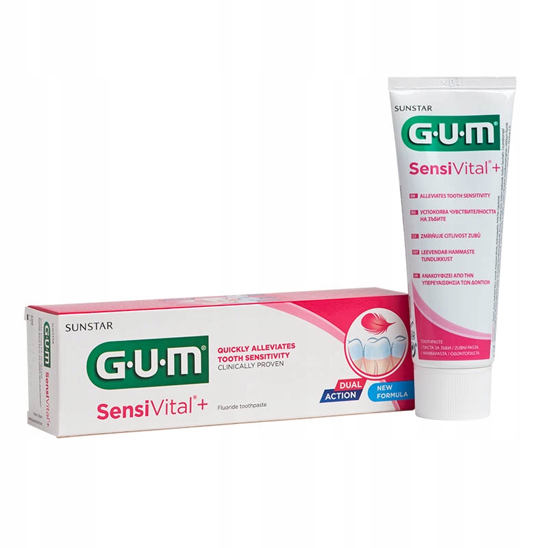 

Gum Sensivital+ Pasta Do Zębów 75 ml
