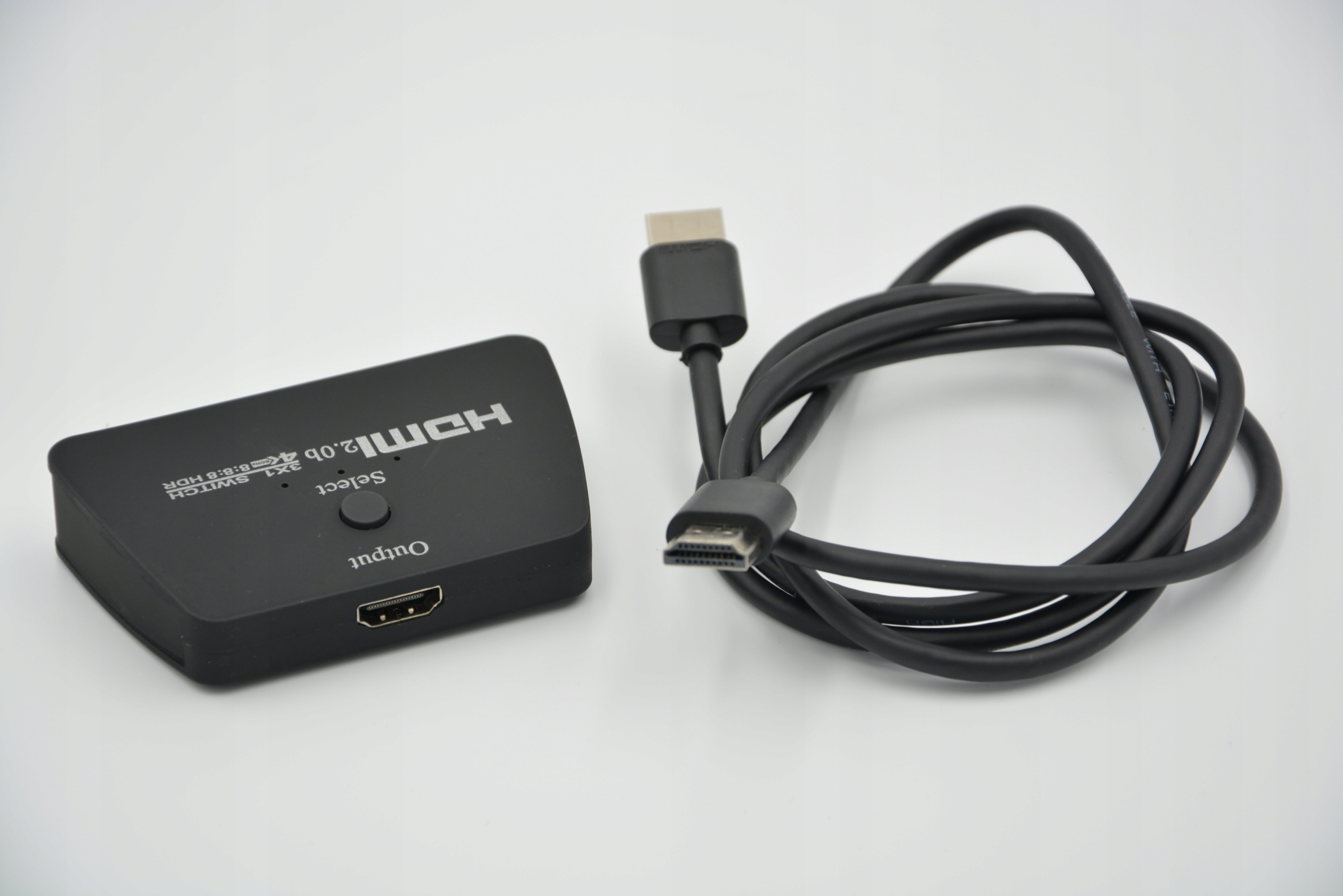 SWITCH HDMI 3x1 PRZEŁĄCZNIK 4K 3in1 Stan opakowania oryginalne