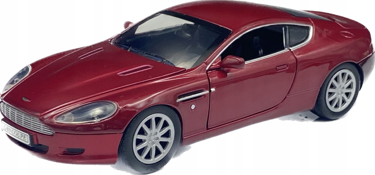 Aston Martin DB9 Coupe 1:24 model Motormax 73321 červená