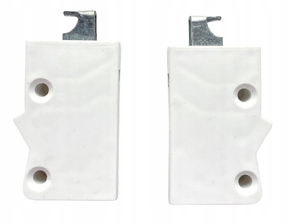 Szafka Łazienkowa Wisząca Biała Połysk 60 CM 2D Komoda Słupek Łazienkowy Głębokość mebla 30 cm