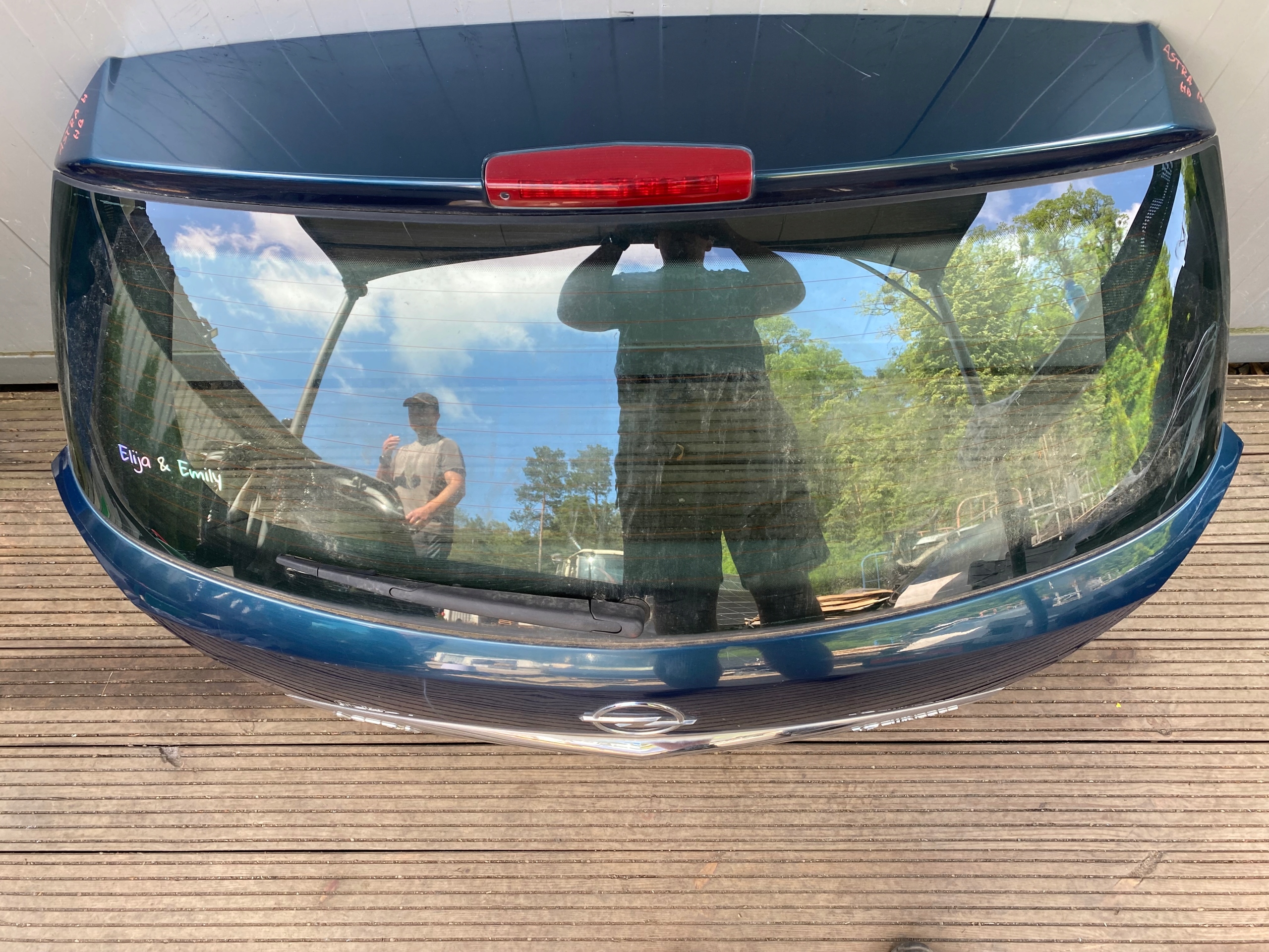OPEL ASTRA H HB complete trunk door boot