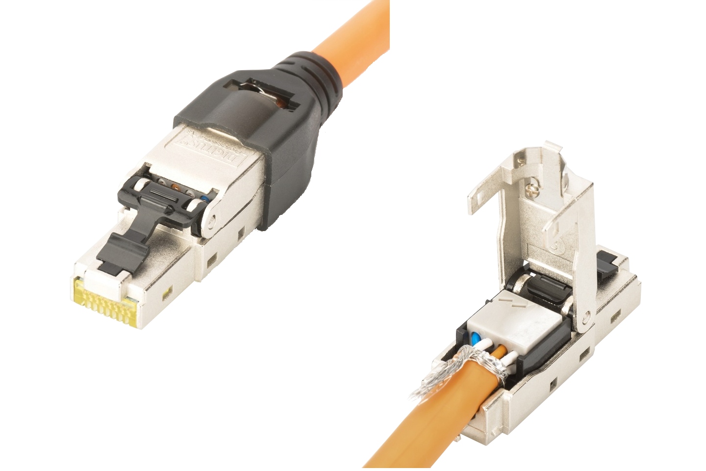 

Wtyk RJ45 Poe kat.6a Stp 10GB beznarzędziowy Poe++