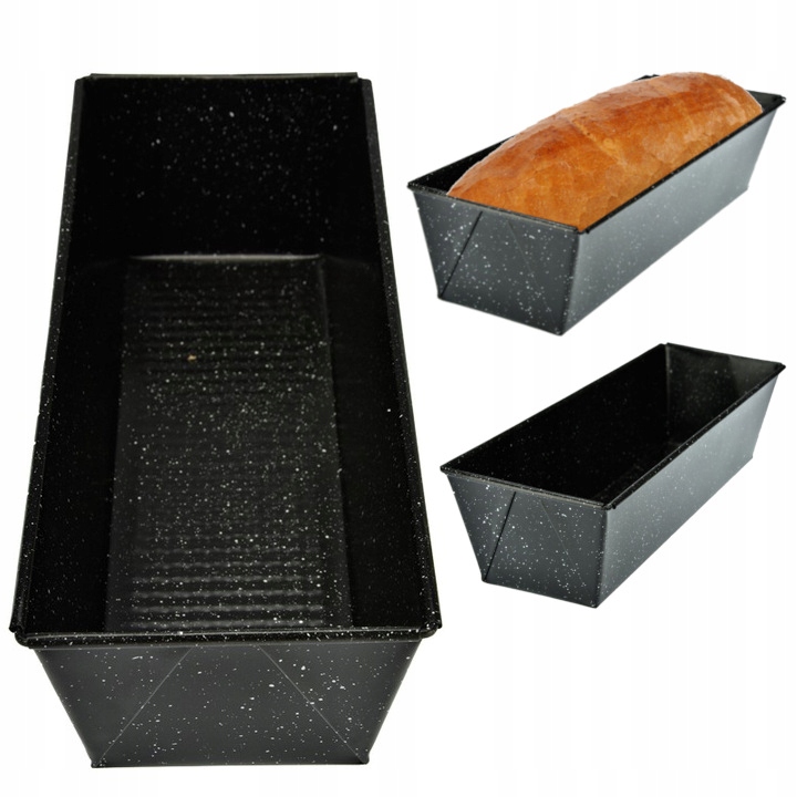 

Blacha Keksówka Czarna 26X12X8 Forma Do Pieczenia