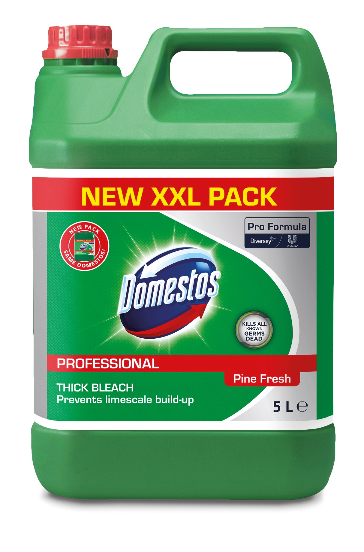 

Żel do czyszczenia toalet Domestos 5l leśny