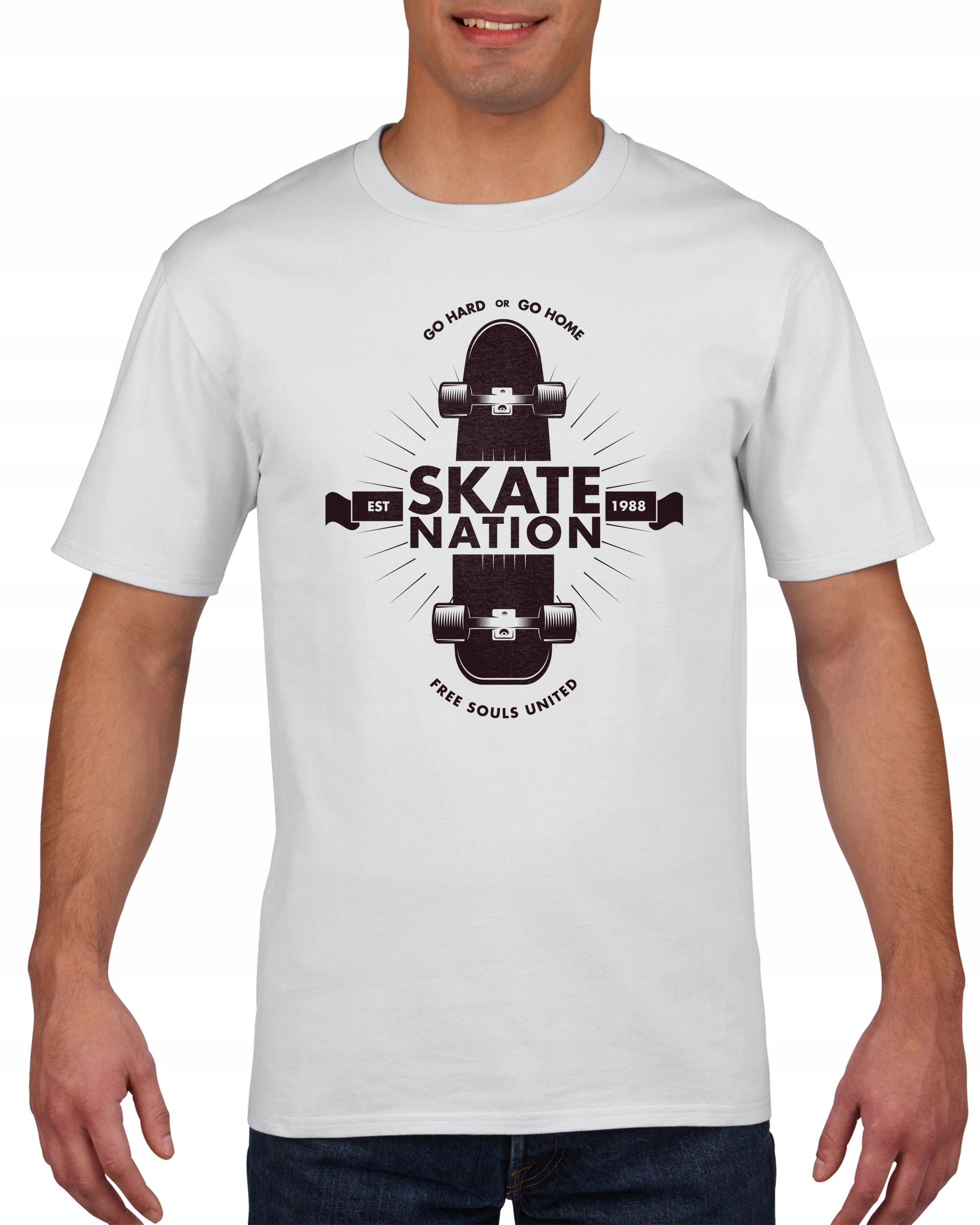 

Koszulka meska Skate Nation Deskorolka M