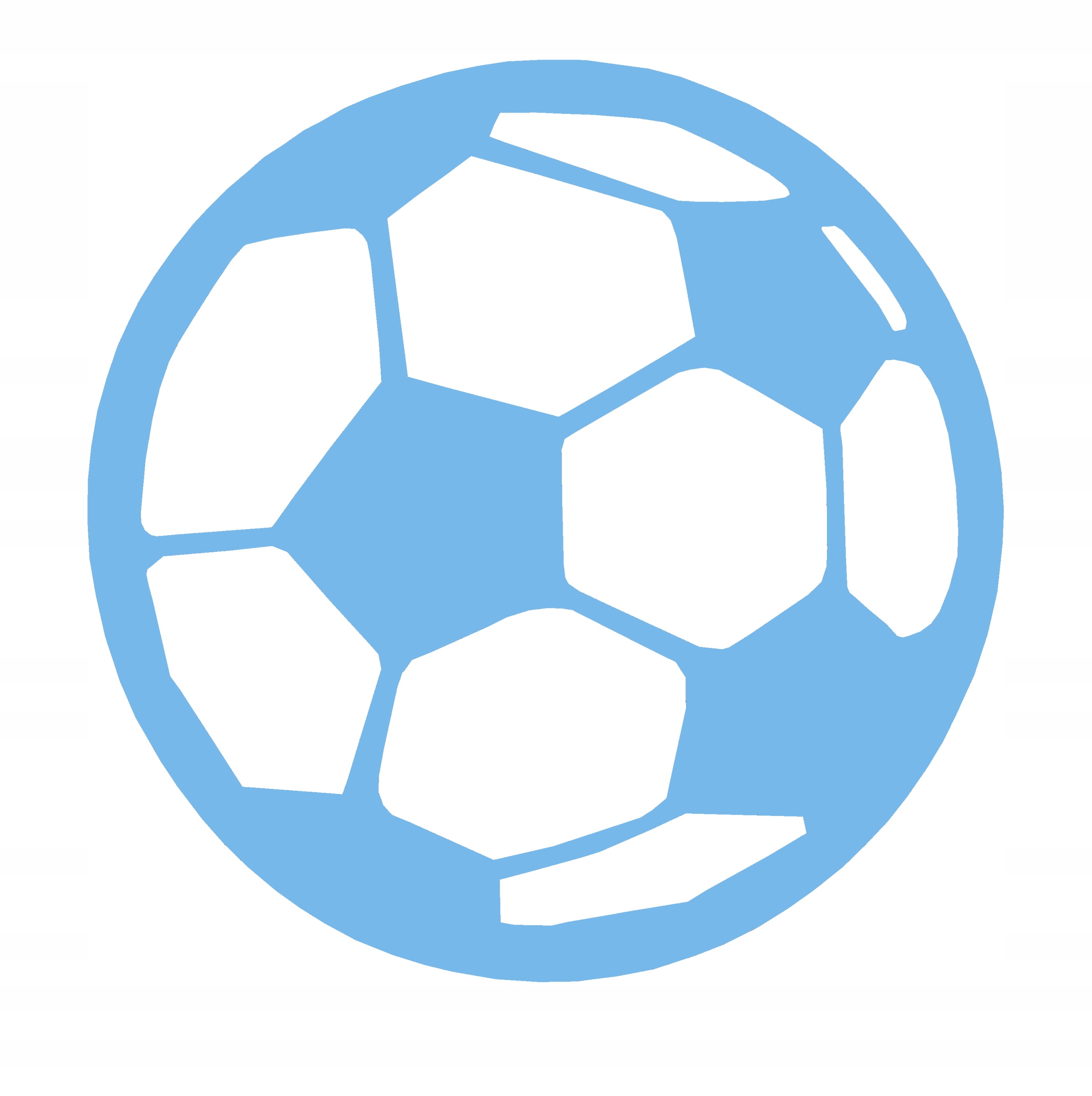 

Zawieszka dekor ozdoba ażurowa Piłka football nieb
