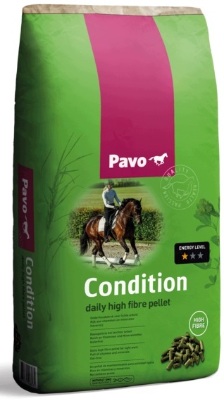 Pavo Condition 20 kg Kompletny granulat o wysokiej zawartości włókna