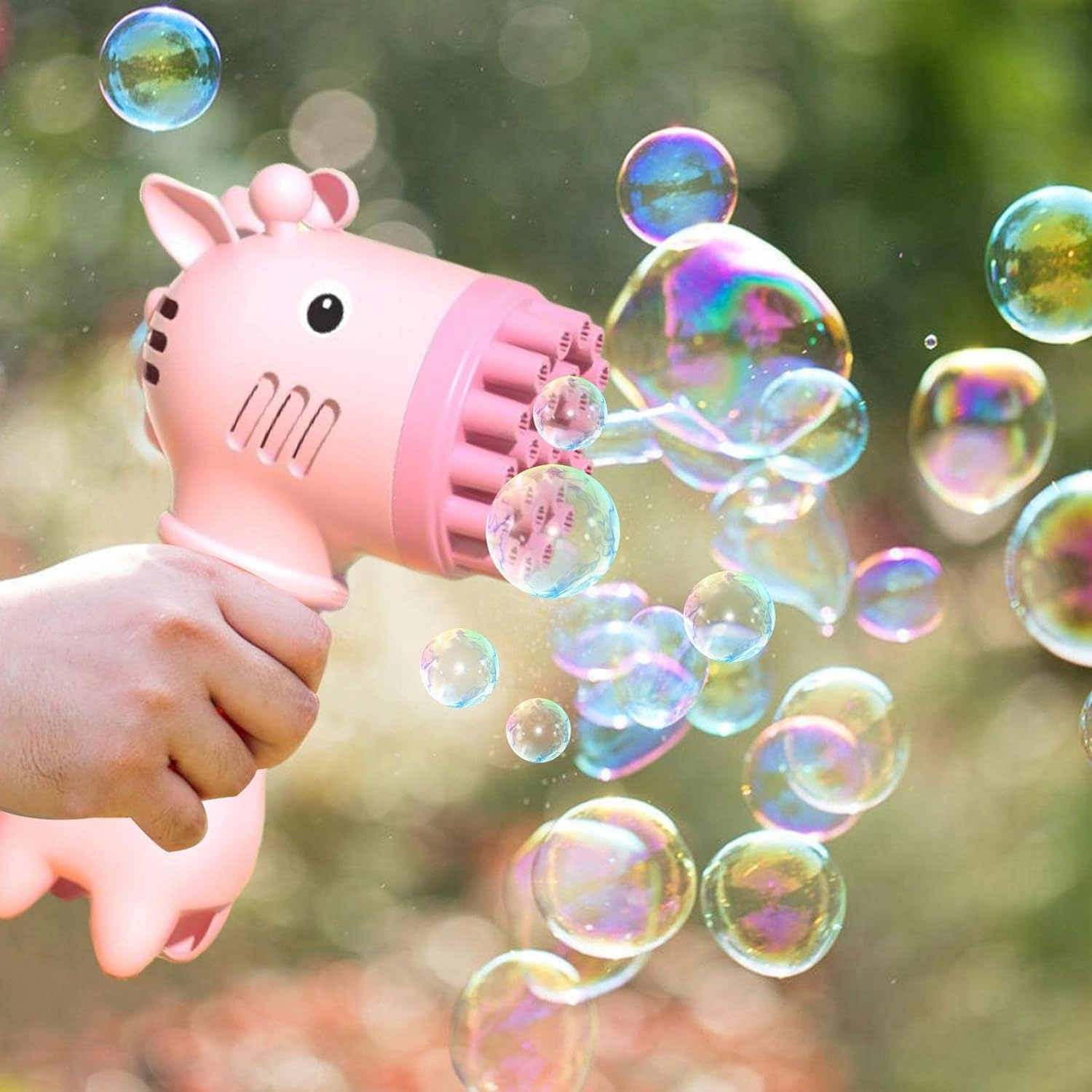 MASZYNA DO BANIEK MYDLANYCH GENERATOR ŻYRAFA 32 OTWORY 2w1 AKCESORIA PŁYN Rodzaj maszynka