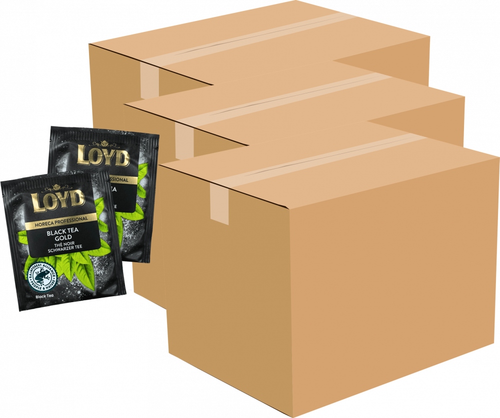 Herbata czarna w kopertach Loyd Gold Tea 500szt x3