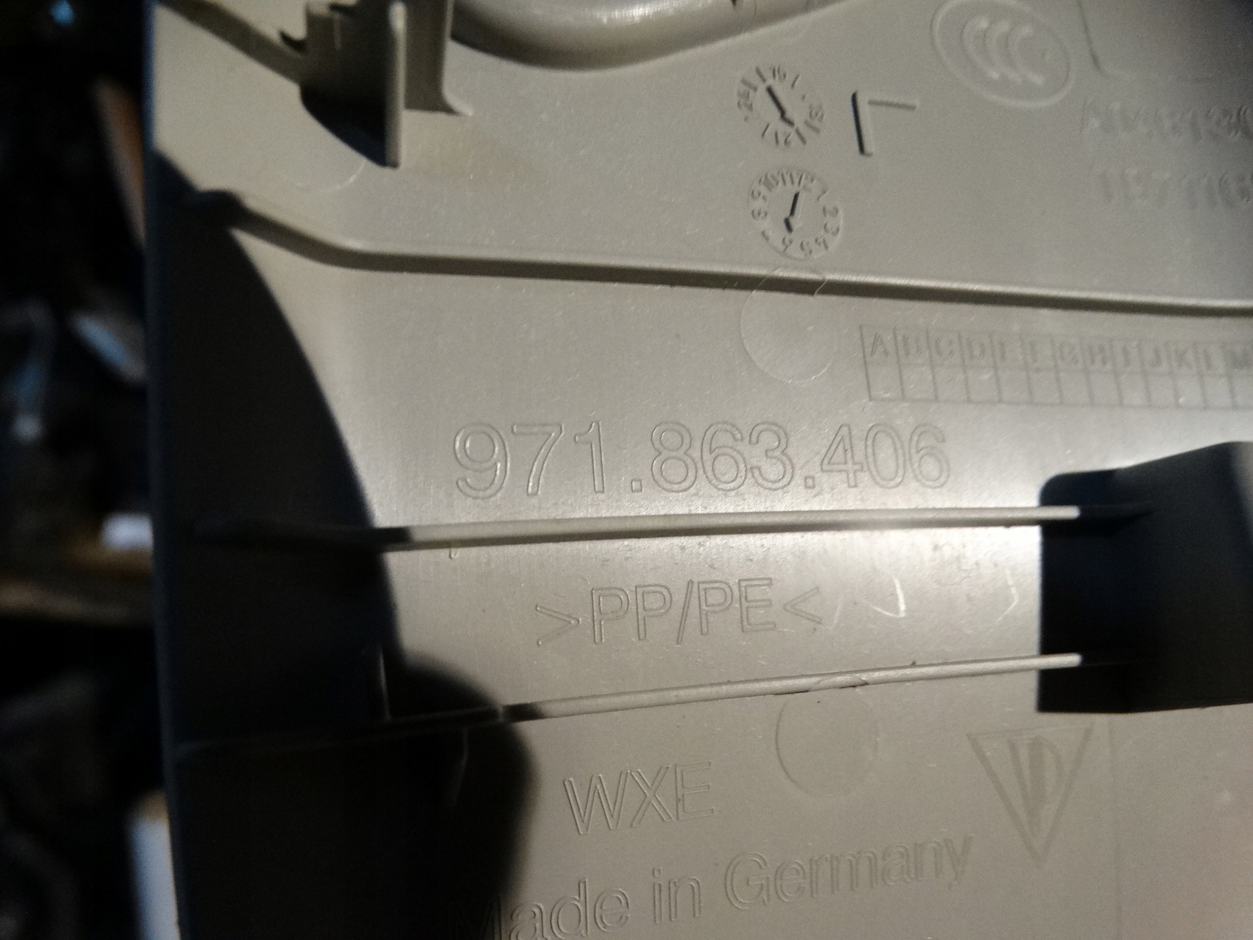mouldings caps threshold PORSCHE PANAMERA 971 1