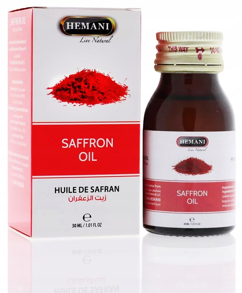 

Hemani Olejek Szafranowy Czysty Naturalny 30 ml
