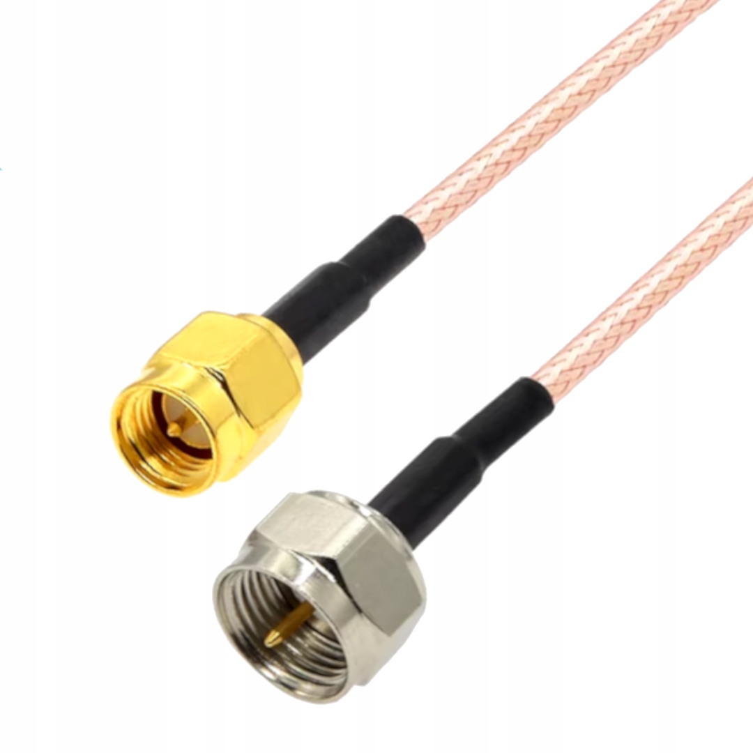 Pigtail F zástrčka Sma zástrčka RG179 75om 5 m