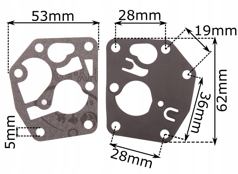 MEMBRANY MAMBRANA GAŹNIKA BRIGGS STRATTON ORYG Stan opakowania oryginalne