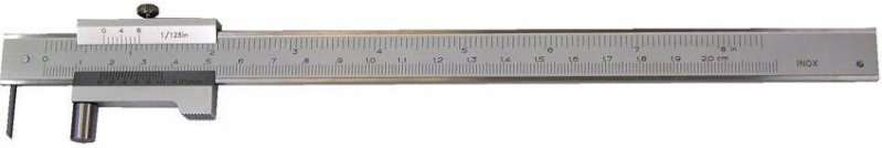 Suwmiarka traserska z rysikiem nierdzewna Inox L-200mm Format