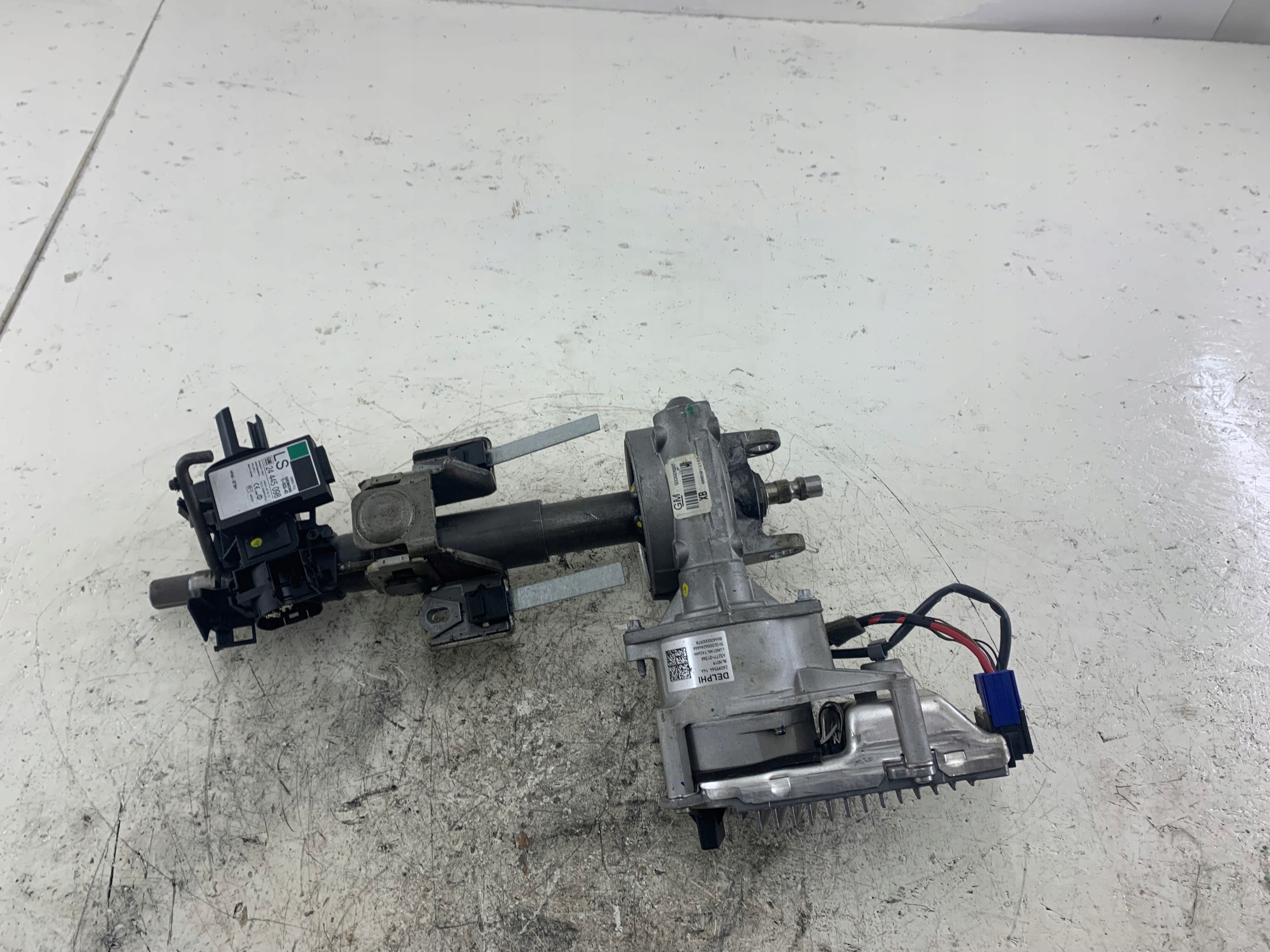 OPEL MERIVA A steering wheel rod control electrics 93392692