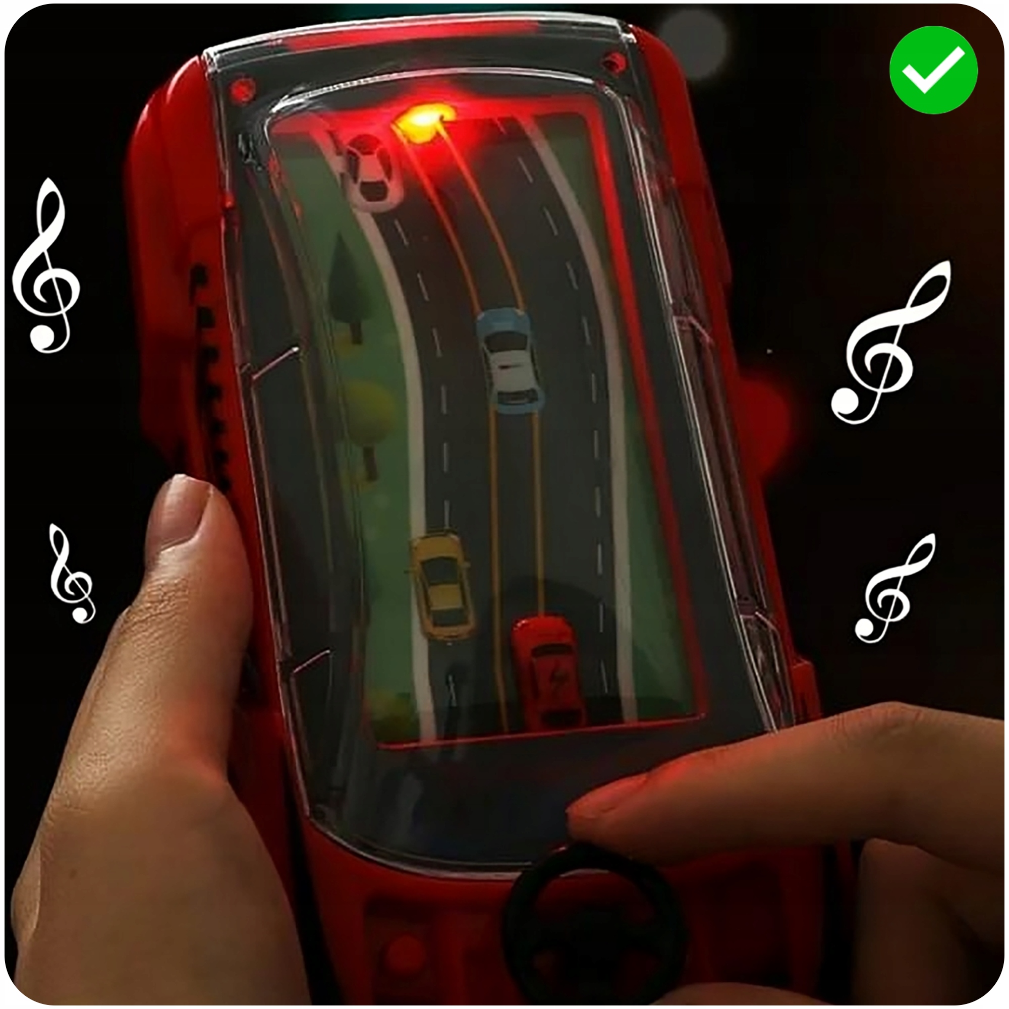 SYMULATOR JAZDY WYŚCIGÓW WYŚCIGI GRA KIEROWNICA INTERAKTYWNA CZARNY Kod producenta SYMULATOR JAZDY BLACK