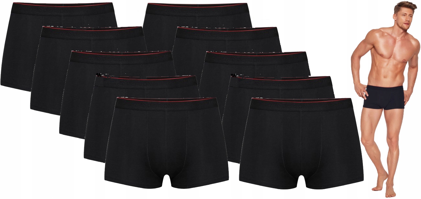 

10X Henderson Bokserki Burito Czarne XXL