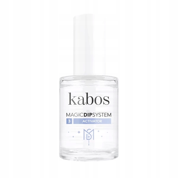 KABOS Magic Dip System 3 krok stylizacji tytanowej Activator 14ml
