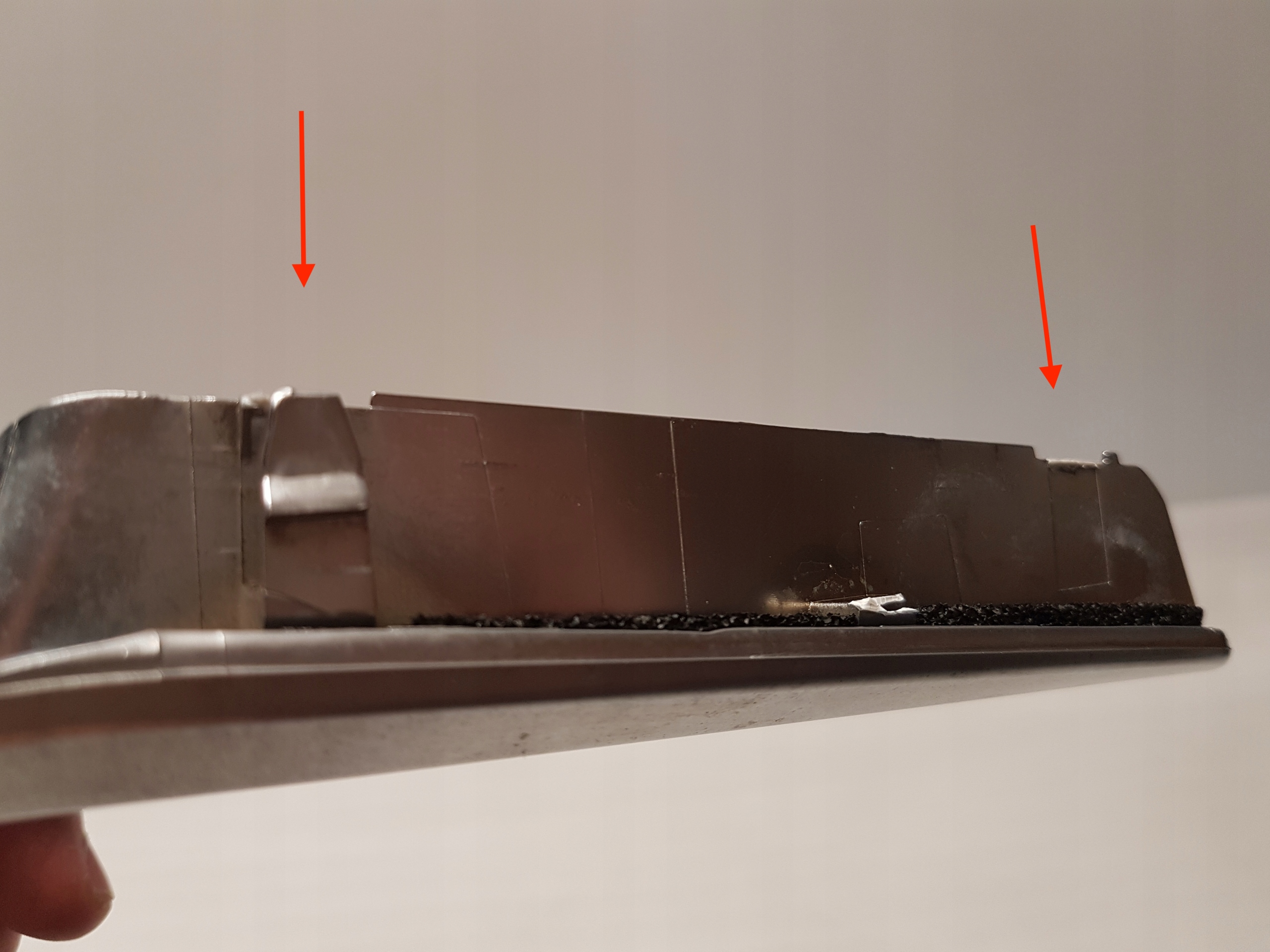 grid of a bumper right front BMW X1 U11 5A0DB84
