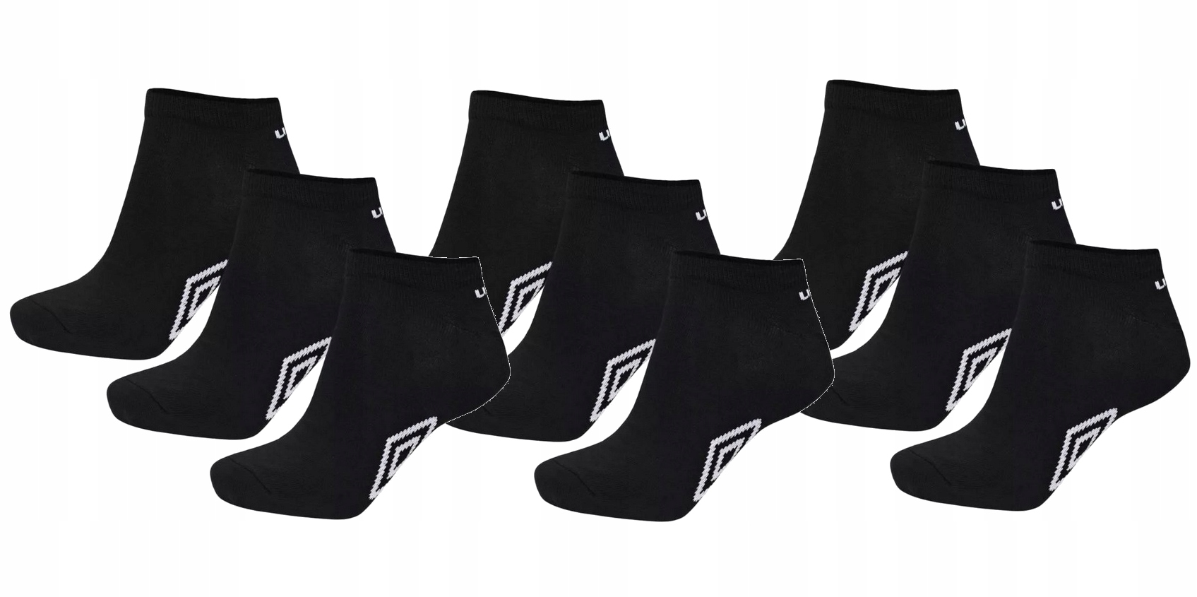 

Skarpetki stopki Umbro [TCGX3NR] czarne 9pak