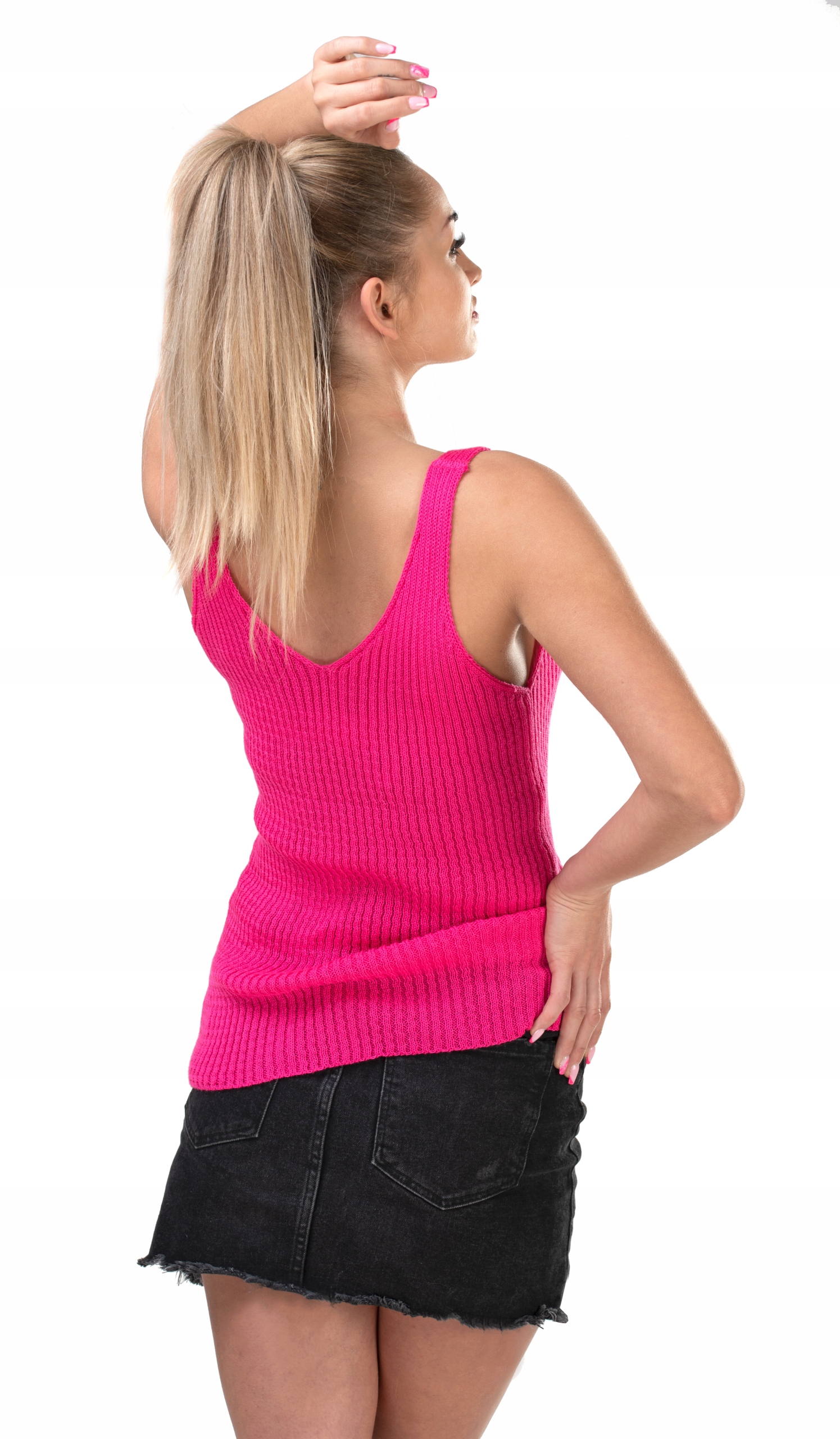 FABRO WYJĄTKOWY TOP DO ŻAKIETU, SZORTÓW, BAWEŁNA Marka inna