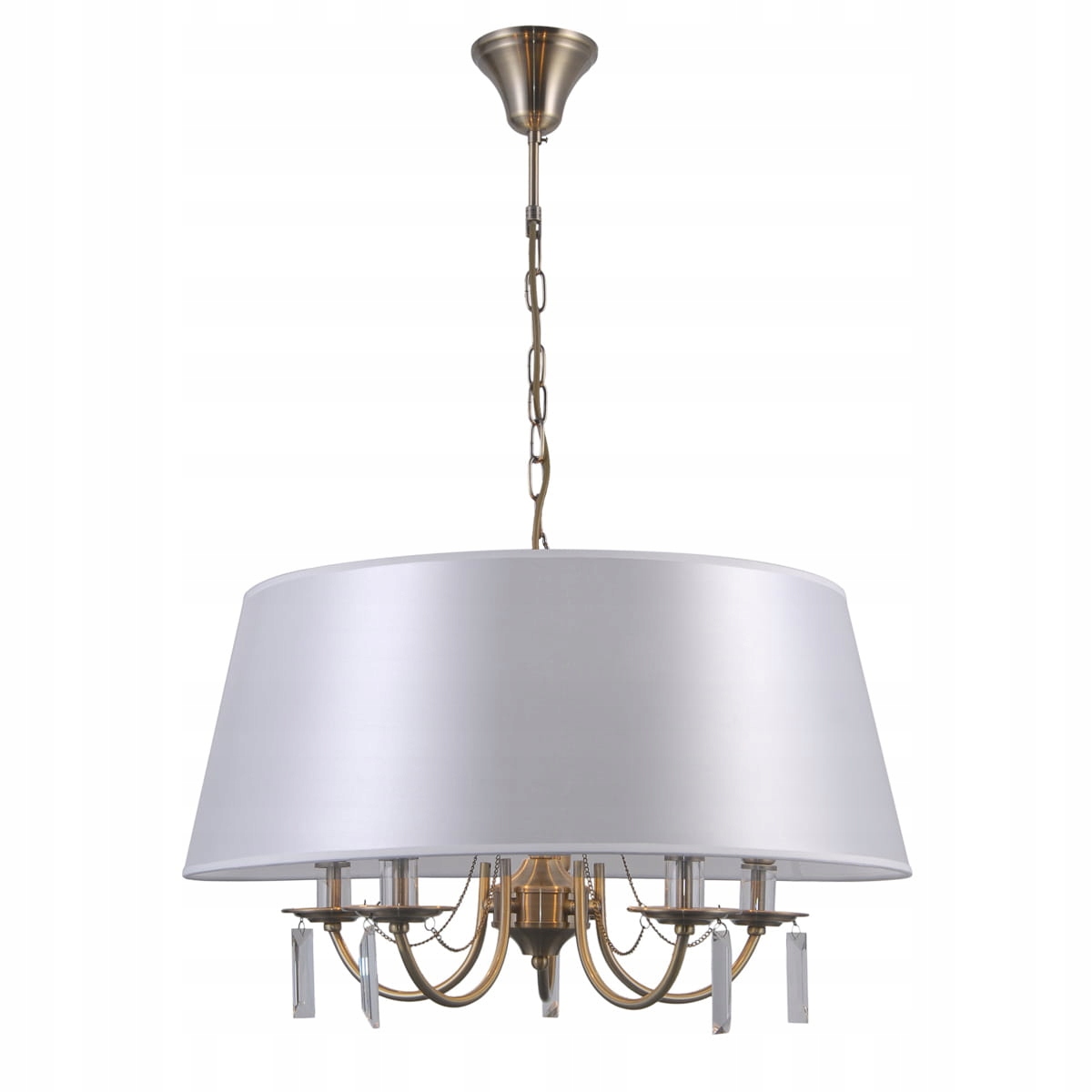 Závěsná lampa Italux Solana Led klasická hnědá
