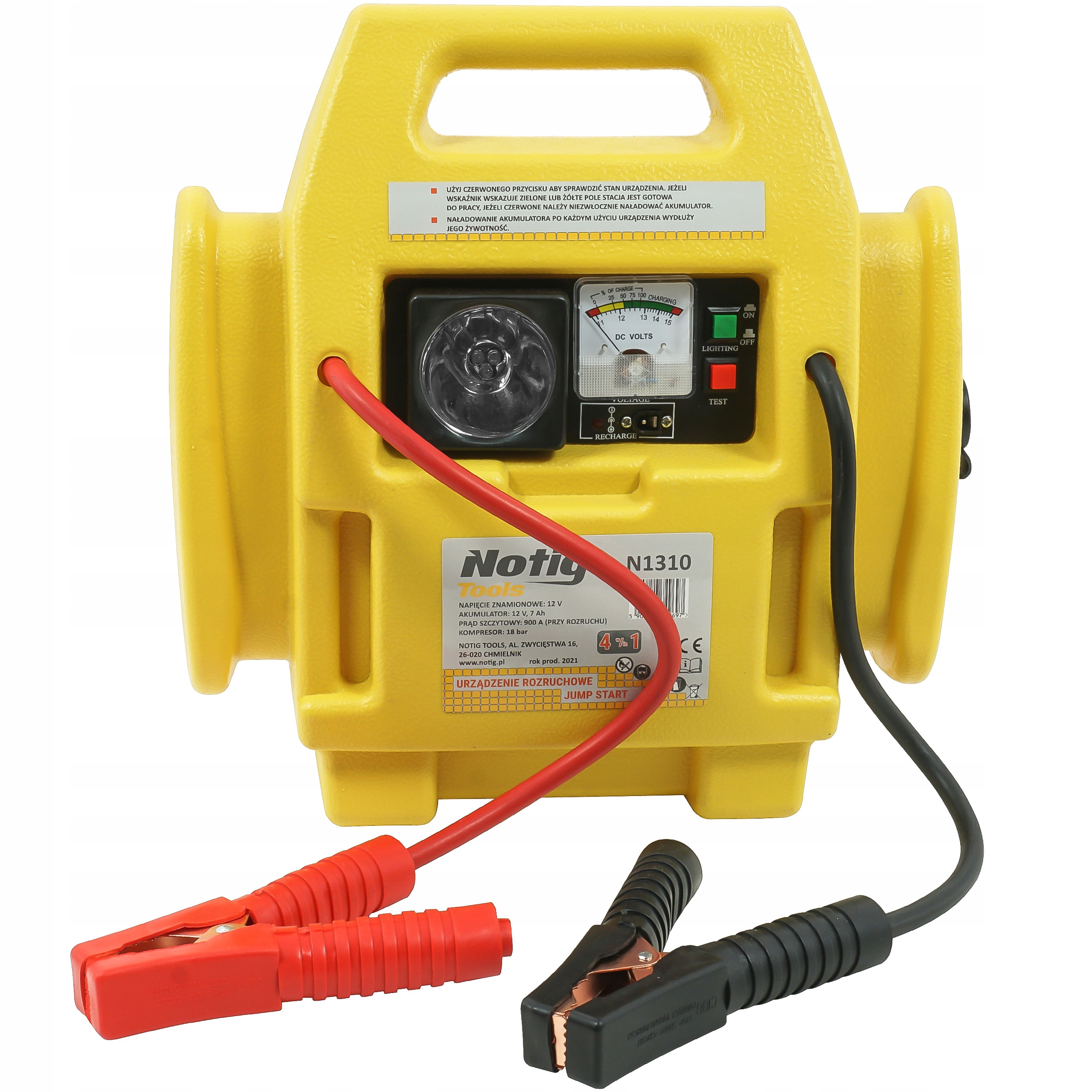 JUMP STARTER URZADZENIE ROZRUCHOWE ROZRUCH BOOSTER Producent code N1310