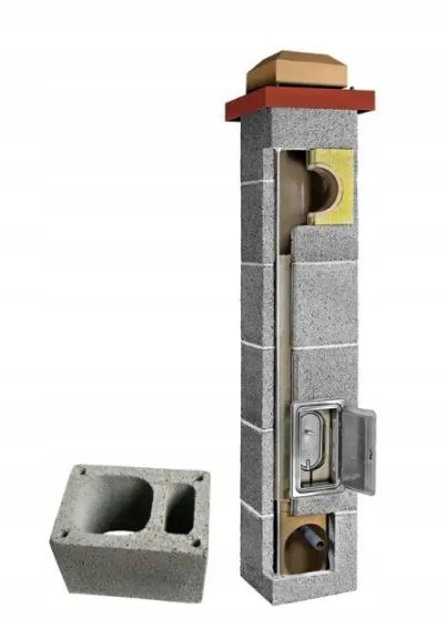 Komínový keramický systém Plewa Uni Fu 14/14 Kw 10 m