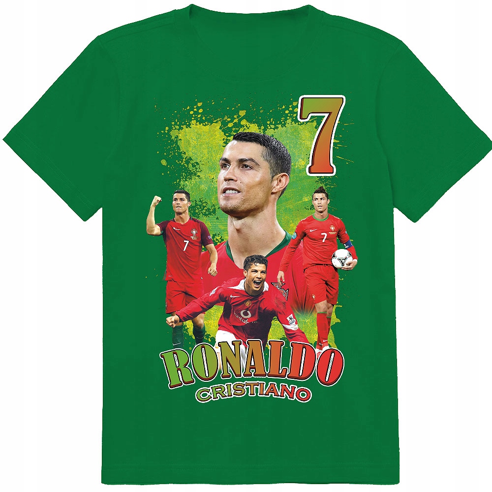 KOSZULKA DZIECIĘCA T-SHIRT DLA DZIECKA KOSZULKA CRISTIANO RONALDO 128 134 J