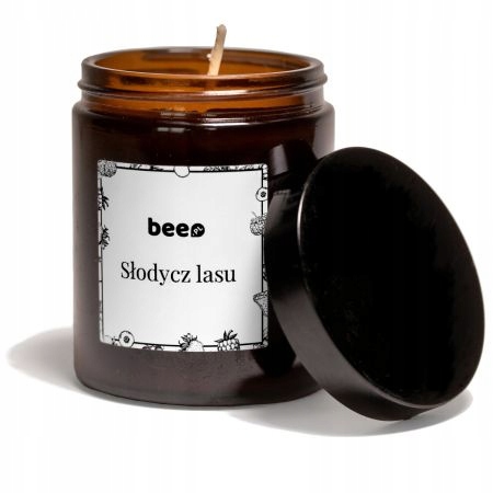 

Bee.pl Naturalna świeca sojowa Słodycz Lasu 140 g