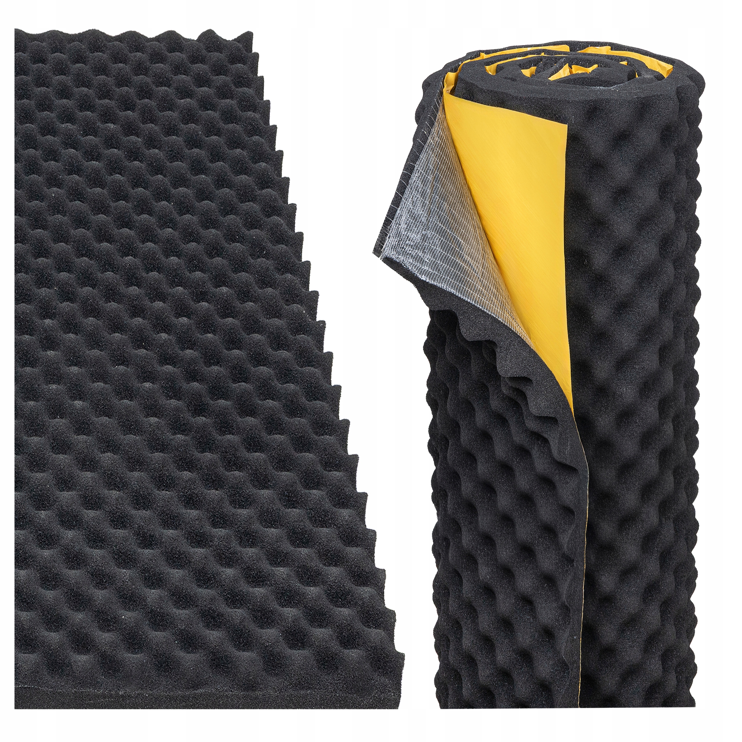 Pěna Bitmat Ko Fala 40 mm pro tlumení hluku motorových komor a agregátů