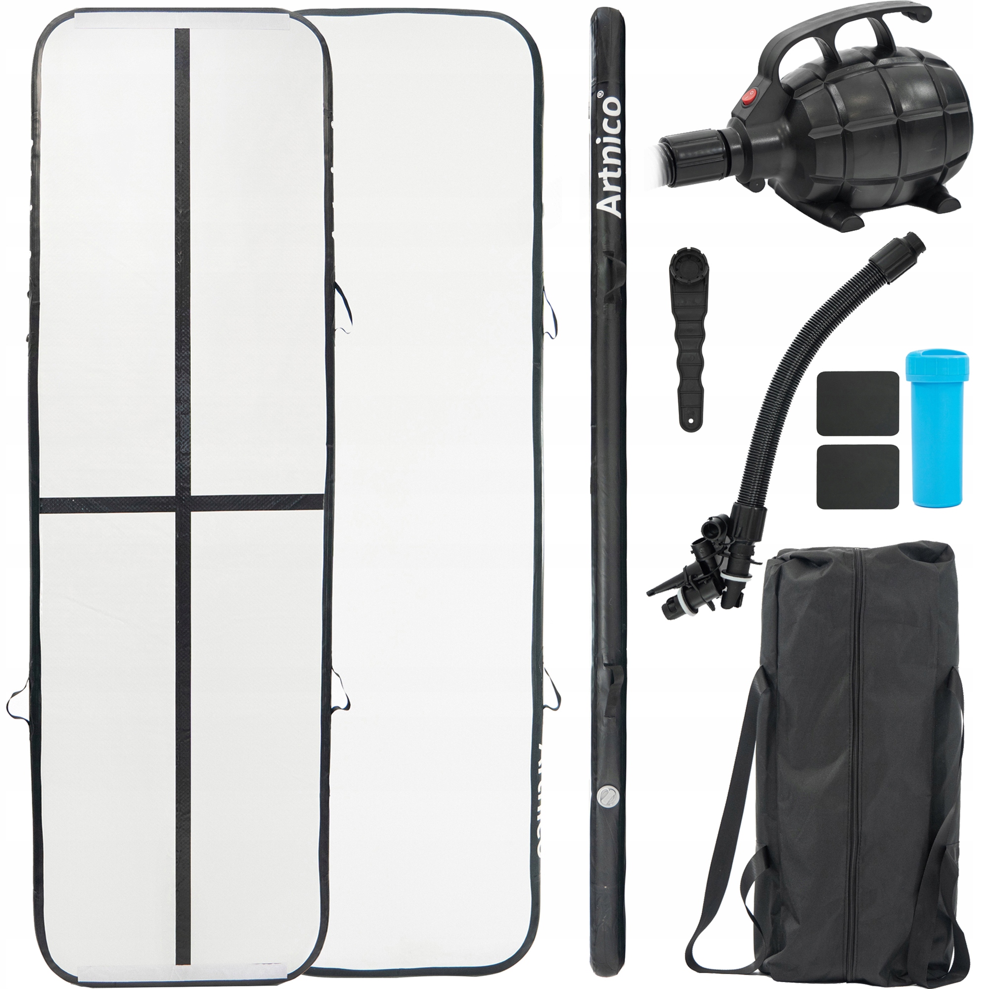 Air Track Akrobatická Dráha Matrace Gymnastická 5 M Podložka Trénink Pumpička