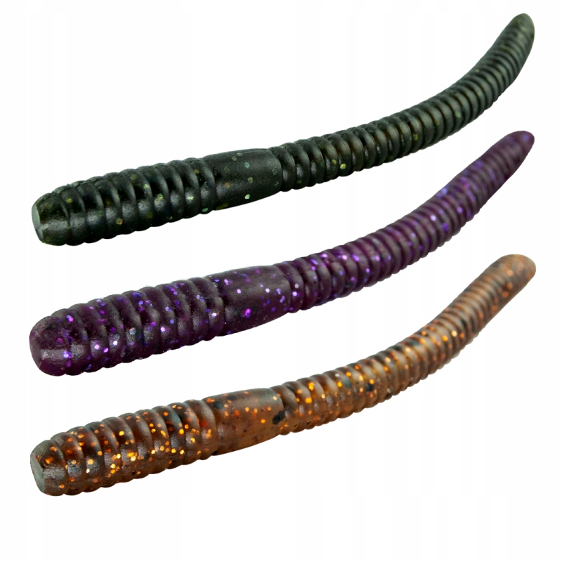 Gumy Perch Professor Flying Worm 5cm - MIX 8szt.