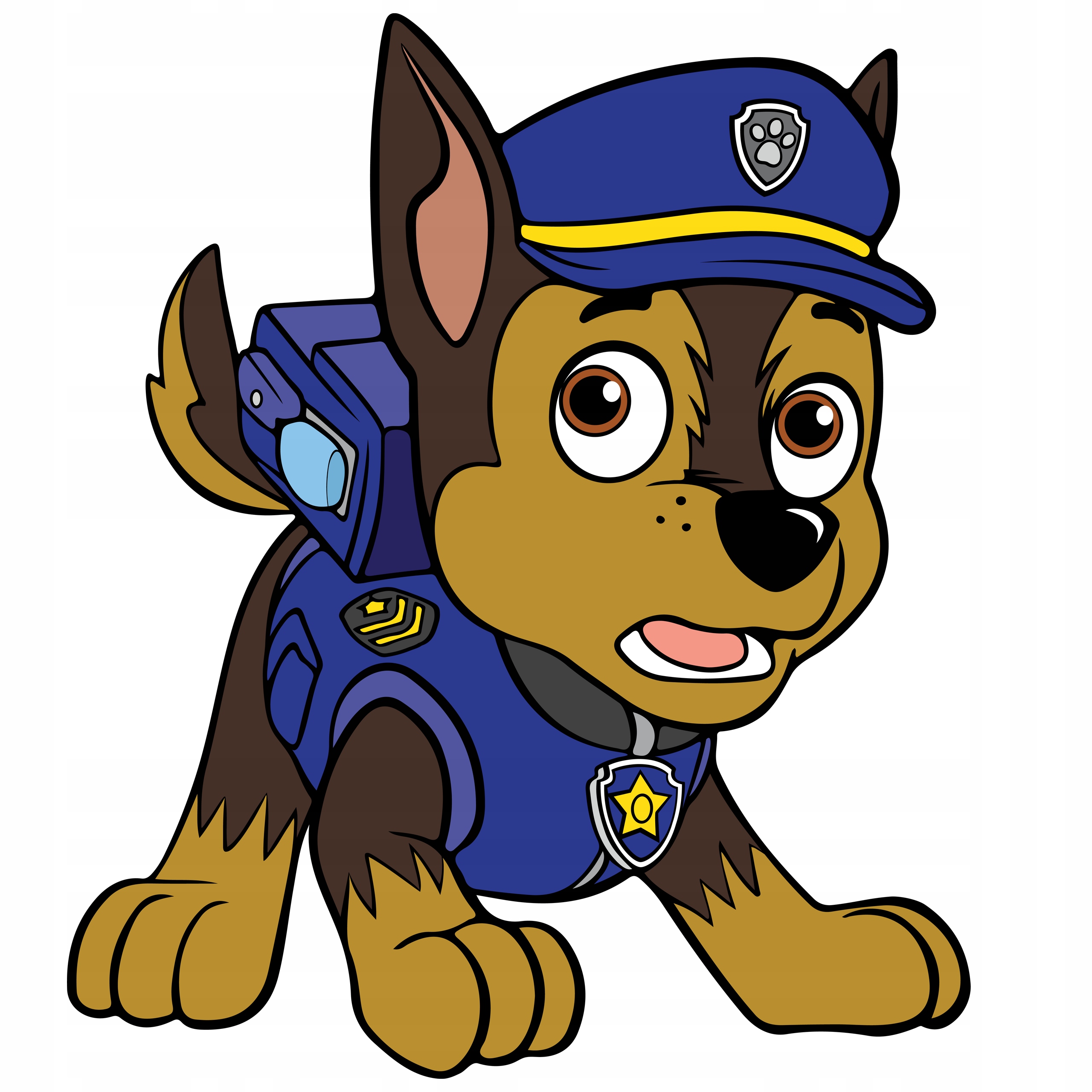 

Naprasowanka Psi Patrol Chase Naklejki na Ubrania3