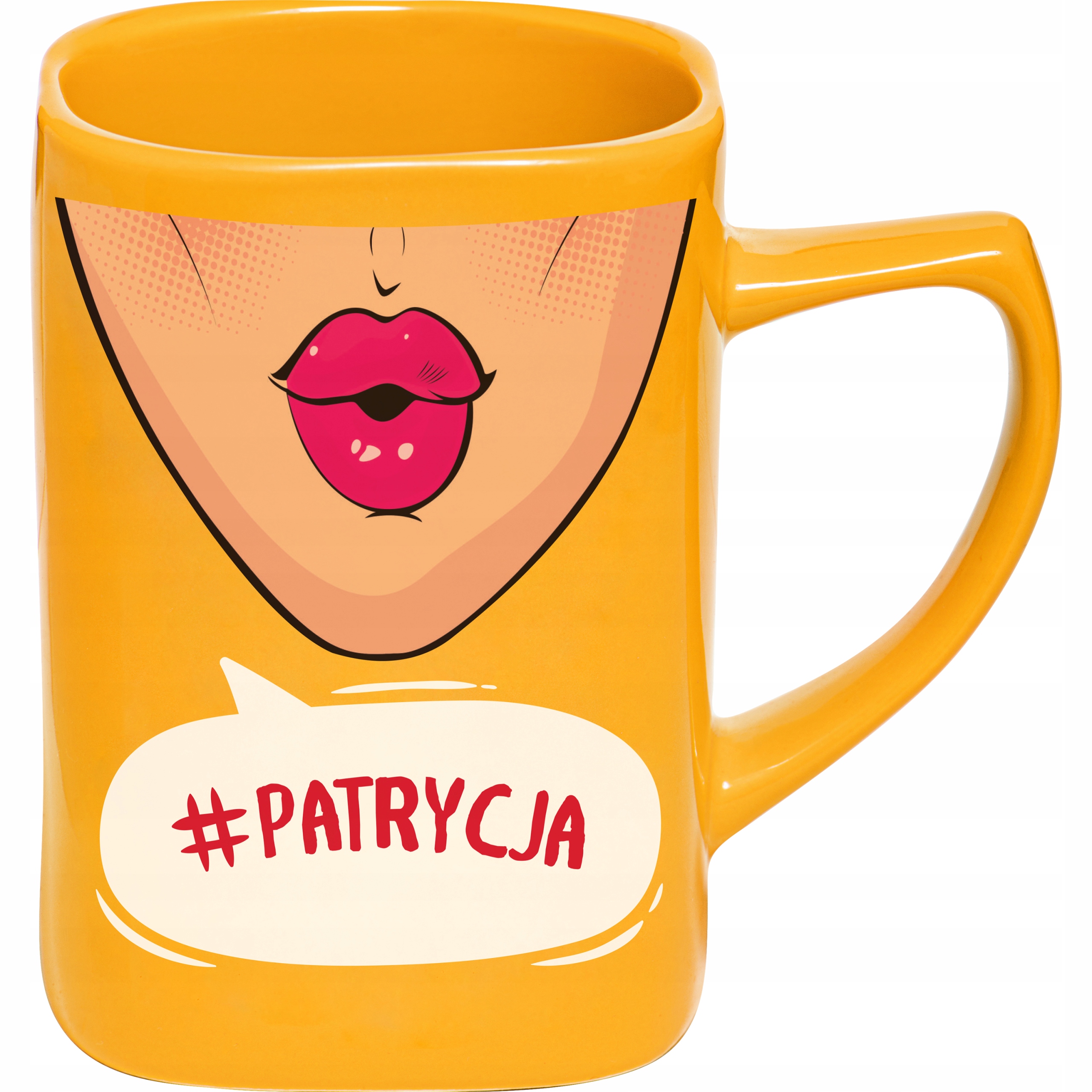 

Śmieszny ceram. kubek upominek Patrycja