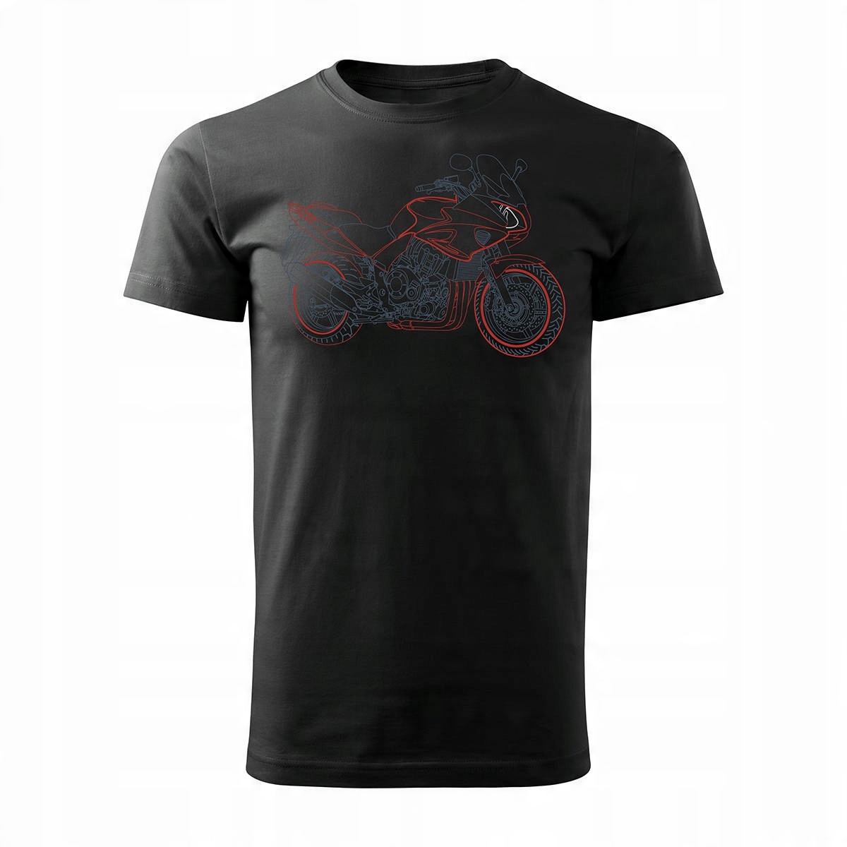 

Koszulka z motocyklem Honda Cbf 1000 męska Regular