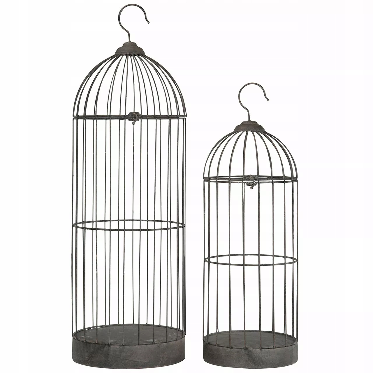 Držiak Na Kvetináč Klietka XL na rastliny kvety Styl Loft kovová /2/