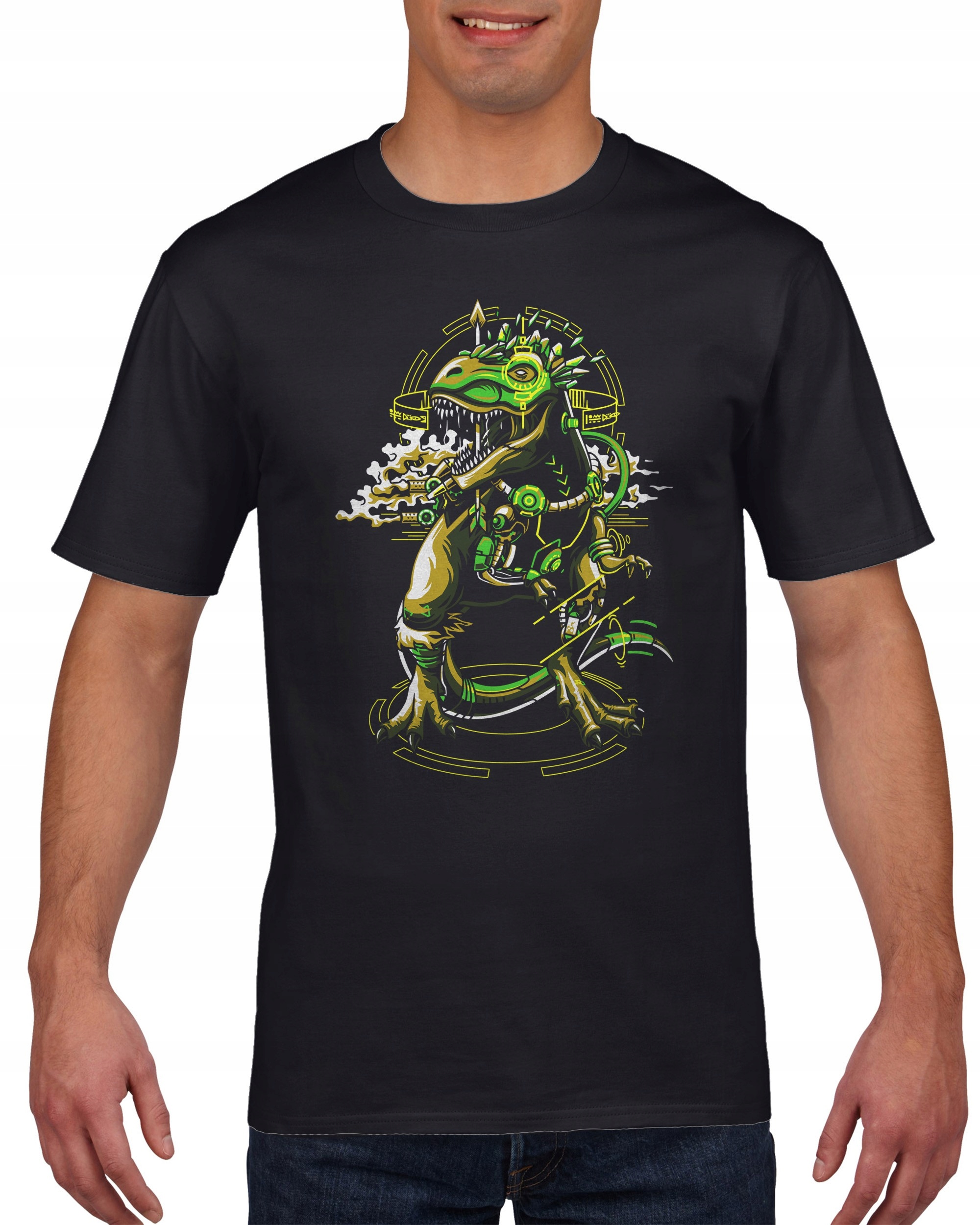 

Koszulka meska Dinozaur T Rex Raptor Punk XXL
