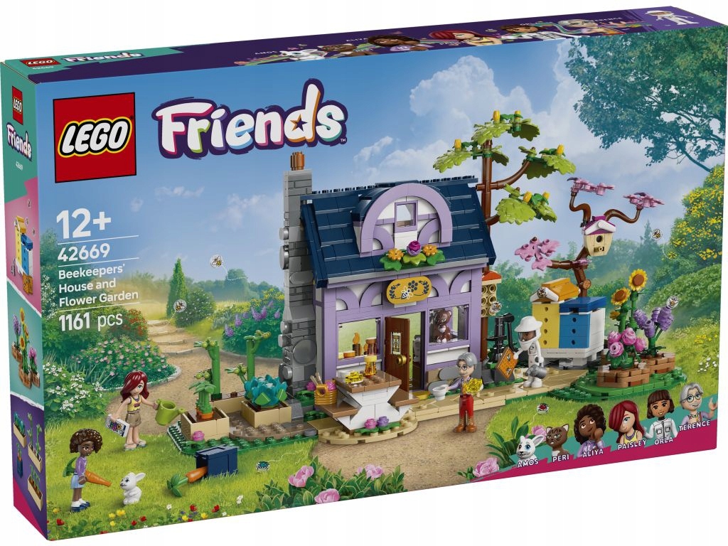 Lego Friends – Dům včelařů a květinová zahrada