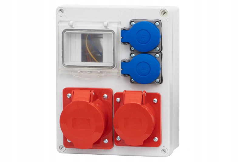 Napájací rozvádzač R-240 4-mod s zásuvkami 2x32A 5p, 2x230V F3.0071