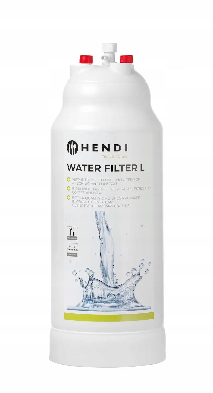 Filtr do wody XL Hendi 173x(H)463mm